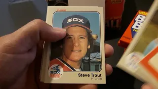 DID WE GET THE BIG THREE? 1983 Fleer Box Break