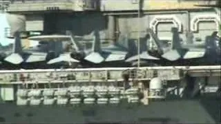 USS Kitty Hawk in Brisbane