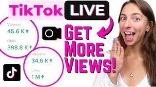 How To Get More Viewers on TIKTOK LIVE | Best Tips!