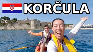 One Croatian Island to Visit? THIS IS IT! | Korčula Croatia | Croatia Travel Vlog