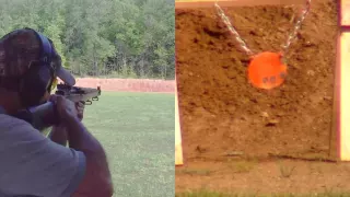 David's M1 Garand   steel gong at 100 yards