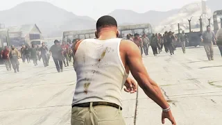 PLAYING as a ZOMBIE in a ZOMBIE Outbreak! (GTA 5)