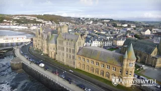 Aberystwyth from Above (Drone footage)