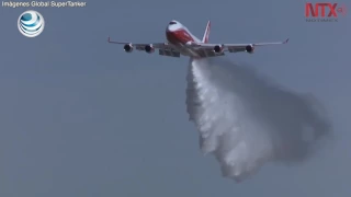 Chile usará el avión contra incendio más grande del mundo