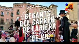 Gegants del Carrer de la Riera de Vic - Balls finals trobada 2023