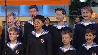 Wiener Sängerknaben (Vienna Boys Choir) mit „Auf Ferienreisen" im ZDF-Morgenmagazin am 21.11.2016