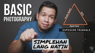 Basic Photography Tagalog - EXPOSURE TRIANGLE | Simplehan Lang Natin #basicphotography #photography