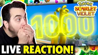 1008 Pokemon LIVE REACTION! Version 1.2 Coming and more for POKEMON Scarlet and Violet!