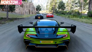 Forza Horizon 5 | Aston Martin Vulcan | Goliath Race Gameplay