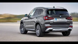 New BMW X3 Facelift 2022 First look Driving & Interior