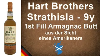 Hart Brothers Strathisla 2010/2020 1st Fill Armagnac Butt Scotch Whisky Verkostung von WhiskyJason