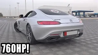 760HP Mercedes-AMG GT S PP Performance! Revs & Acceleration Sounds!