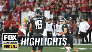 Oregon vs. Washington St | FOX COLLEGE FOOTBALL HIGHLIGHTS