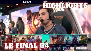 BDS vs MDK - Game 4 Highlights | Lower Final LEC Winter 2024 Playoffs | Team BDS vs Mad Lions KOI G4