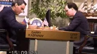 Garry Kasparov VS Deep Blue 1997 6th Match (rare footage)