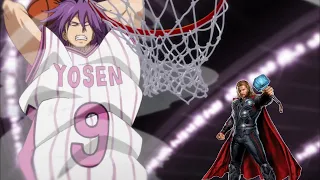 ALL THOR'S HAMMER ⚡ by MURASAKIBARA ATSUSHI - Kuroko no Basket