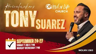 Evangelist Tony Suarez