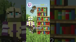 Pomysły, które mogą być w Minecraft BIBLIOTECZKI #shorts