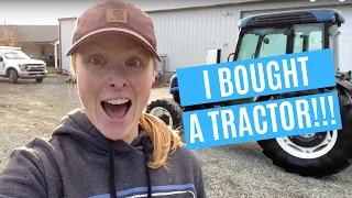 I BOUGHT MY FIRST TRACTOR!!