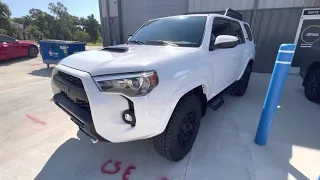 Toyota 4 Runner full clear bra installation