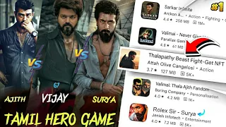 BEST Tamil Hero Games Ever || Playing Thalapathy Games || Tamil Movie Games