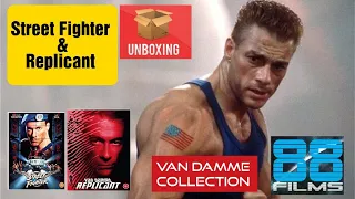 Unboxing Jean-Claude Van Damme LE Collection From 88films! Street Fighter (1994) & Replicant (2001)