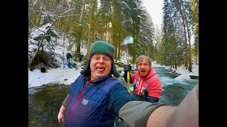 Goldwaschen im Eisbach / Livestream [Abenteuer Goldwaschen]