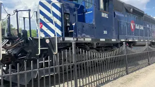 BNSF unit train leaving Livingston MT