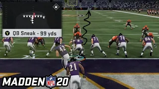 Is It Possible To Score On a 99 Yard QB Sneak in Madden 20?