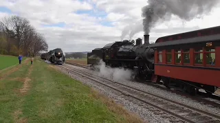 A Cold Day on the Strasburg Railroad 11/13/22 - Featuring Norfolk & Western 611 and 475