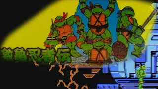 Teenage Mutant Ninja Turtles 1 (NES Dendy 8bit) - Full Walkthrough Longplay no commentary