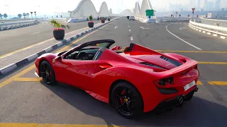 FERRARI F8 NOVITEC |  POV Ferrari F8 Spider Review Rent car in Dubai