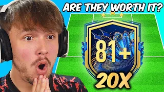 Are the 81+ x11 Premier League Upgrade Packs WORTH IT🤔? - FIFA 23 Ultimate Team