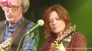 Rosanne Cash with John Leventhal at Shrewsbury Folk Festival 2016