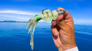 This Realistic Squid Lure Really Catches Fish!