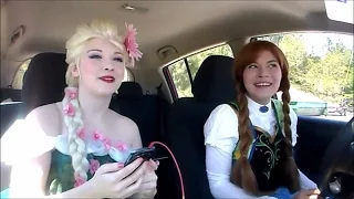 Anna and Elsa Vlog 3 Elsa can sing like Scuttle?