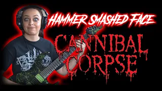 CANNIBAL CORPSE: Hammer Smashed Face (1-Take Guitar Playthrough)
