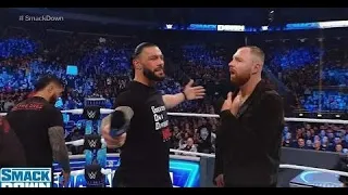 DEAN AMBROSE REGRESA Y CONFRONTA A ROMAN REIGNS WWE SMACKDOWN 20 DE ENERO 2023 EN ESPAÑOL