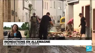 Inondations en Allemagne : le bilan s'alourdit à 165 morts • FRANCE 24
