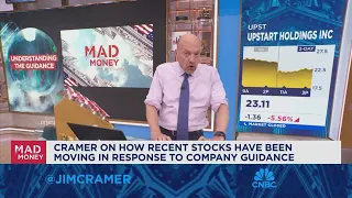 In a skittish market, guidance has a lot more impact on a stock than it should, says Jim Cramer