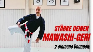 Effektiver Mawashi-Geri durch gezielte Kräftigung - 3 Minuten Workout