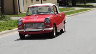 Triumph Herald first drive in decades