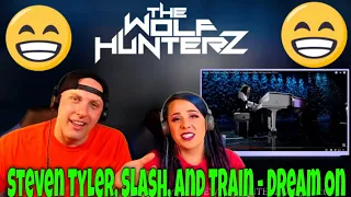 Steven Tyler, Slash, and Train - Dream On (Howard Stern Birthday Bash) THE WOLF HUNTERZ Reactions