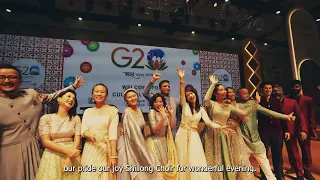 Shillong Chamber Choir at @G20ORG @g20orgbrasil24