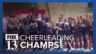 Weber State cheer team wins national championship