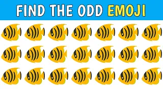 Find The Odd Emoji | Emoji Odd One Out: The Ultimate Detective Challenge! #4