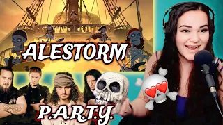 🏴‍☠️ Opera Singer Reacts to ALESTORM - P.A.R.T.Y. (Official Video) | Napalm Records 🎃