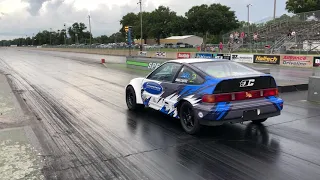 HONDA CRX DRAG RACING 9s PASS