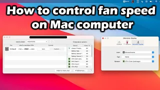 How to control fan speed on Mac computer
