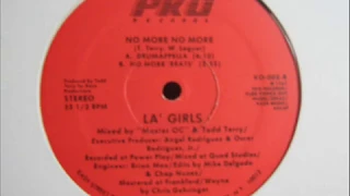 La' Girls- No More, No More (DRUM VOCAL MIX / BEATS)